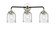 Nouveau Three Light Bath Vanity in Black Polished Nickel (405|284-3W-BPN-G54)