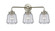 Nouveau LED Bath Vanity in Brushed Satin Nickel (405|284-3W-SN-G142-LED)