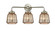 Nouveau LED Bath Vanity in Brushed Satin Nickel (405|284-3W-SN-G146-LED)