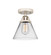 Nouveau 2 LED Semi-Flush Mount in Polished Nickel (405|288-1C-PN-G42-LED)