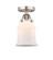 Nouveau 2 One Light Semi-Flush Mount in Brushed Satin Nickel (405|288-1C-SN-G181)