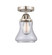 Nouveau 2 LED Semi-Flush Mount in Brushed Satin Nickel (405|288-1C-SN-G192-LED)
