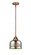 Nouveau 2 LED Mini Pendant in Antique Copper (405|288-1S-AC-G78-LED)