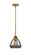 Nouveau 2 LED Mini Pendant in Brushed Brass (405|288-1S-BB-G173-LED)