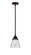 Nouveau 2 LED Mini Pendant in Oil Rubbed Bronze (405|288-1S-OB-G62-LED)