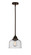 Nouveau 2 LED Mini Pendant in Oil Rubbed Bronze (405|288-1S-OB-G74-LED)