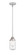 Nouveau 2 One Light Mini Pendant in Polished Chrome (405|288-1S-PC-G314)