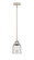 Nouveau 2 LED Mini Pendant in Polished Nickel (405|288-1S-PN-G52-LED)