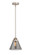 Nouveau 2 LED Mini Pendant in Brushed Satin Nickel (405|288-1S-SN-G43-LED)
