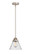 Nouveau 2 One Light Mini Pendant in Brushed Satin Nickel (405|288-1S-SN-G44)