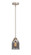 Nouveau 2 LED Mini Pendant in Brushed Satin Nickel (405|288-1S-SN-G53-LED)