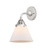 Nouveau 2 One Light Wall Sconce in Polished Chrome (405|288-1W-PC-G41)