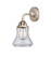 Nouveau 2 LED Wall Sconce in Brushed Satin Nickel (405|288-1W-SN-G192-LED)