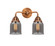 Nouveau 2 Two Light Bath Vanity in Antique Copper (405|288-2W-AC-G53)