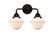 Nouveau 2 Two Light Bath Vanity in Oil Rubbed Bronze (405|288-2W-OB-G531)