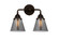 Nouveau 2 LED Bath Vanity in Oil Rubbed Bronze (405|288-2W-OB-G63-LED)