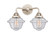 Nouveau 2 LED Bath Vanity in Polished Nickel (405|288-2W-PN-G534-LED)