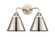 Nouveau 2 Two Light Bath Vanity in Polished Nickel (405|288-2W-PN-M13-PN)
