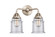 Nouveau 2 LED Bath Vanity in Brushed Satin Nickel (405|288-2W-SN-G184-LED)