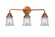 Nouveau 2 LED Bath Vanity in Antique Copper (405|288-3W-AC-G182S-LED)