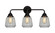 Nouveau 2 Three Light Bath Vanity in Matte Black (405|288-3W-BK-G142)