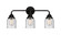 Nouveau 2 LED Bath Vanity in Matte Black (405|288-3W-BK-G54-LED)
