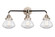 Nouveau 2 LED Bath Vanity in Black Polished Nickel (405|288-3W-BPN-G322-LED)