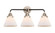 Nouveau 2 Three Light Bath Vanity in Black Polished Nickel (405|288-3W-BPN-G41)