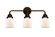 Nouveau 2 LED Bath Vanity in Oil Rubbed Bronze (405|288-3W-OB-G51-LED)