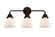 Nouveau 2 Three Light Bath Vanity in Oil Rubbed Bronze (405|288-3W-OB-G61)