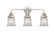 Nouveau 2 Three Light Bath Vanity in Polished Chrome (405|288-3W-PC-G182S)
