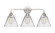 Nouveau 2 LED Bath Vanity in Polished Chrome (405|288-3W-PC-G42-LED)
