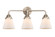 Nouveau 2 LED Bath Vanity in Brushed Satin Nickel (405|288-3W-SN-G61-LED)