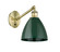 Ballston One Light Wall Sconce in Antique Brass (405|317-1W-AB-MBD-75-GR)