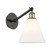 Ballston One Light Wall Sconce in Black Antique Brass (405|317-1W-BAB-GBC-81)