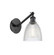 Ballston One Light Wall Sconce in Matte Black (405|317-1W-BK-G382)
