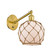 Ballston LED Wall Sconce in Satin Gold (405|317-1W-SG-G121-8RB-LED)