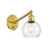 Ballston LED Wall Sconce in Satin Gold (405|317-1W-SG-G124-6-LED)