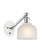 Ballston One Light Wall Sconce in White Polished Chrome (405|317-1W-WPC-G411)
