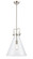 Downtown Urban One Light Pendant in Brushed Satin Nickel (405|411-1S-SN-14CL)