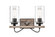 Paladin Two Light Bath Vanity in Matte Black (405|442-2W-BK-G4422)
