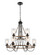 Paladin LED Chandelier in Matte Black (405|442-9CR-BK-G4424-LED)