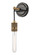 Ellis LED Wall Sconce in Black Antique Brass (405|444-1W-BAB-T9-7-LED)