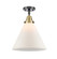 Caden LED Semi-Flush Mount in Black Antique Brass (405|447-1C-BAB-G41-L-LED)