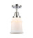 Caden LED Semi-Flush Mount in Polished Chrome (405|447-1C-PC-G181-LED)