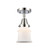 Caden LED Semi-Flush Mount in Polished Chrome (405|447-1C-PC-G181S-LED)