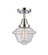 Caden One Light Semi-Flush Mount in Polished Chrome (405|447-1C-PC-G534)