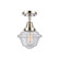 Caden One Light Semi-Flush Mount in Polished Nickel (405|447-1C-PN-G534)