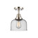 Caden LED Semi-Flush Mount in Polished Nickel (405|447-1C-PN-G74-LED)