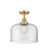 Caden One Light Semi-Flush Mount in Satin Gold (405|447-1C-SG-G72-L)